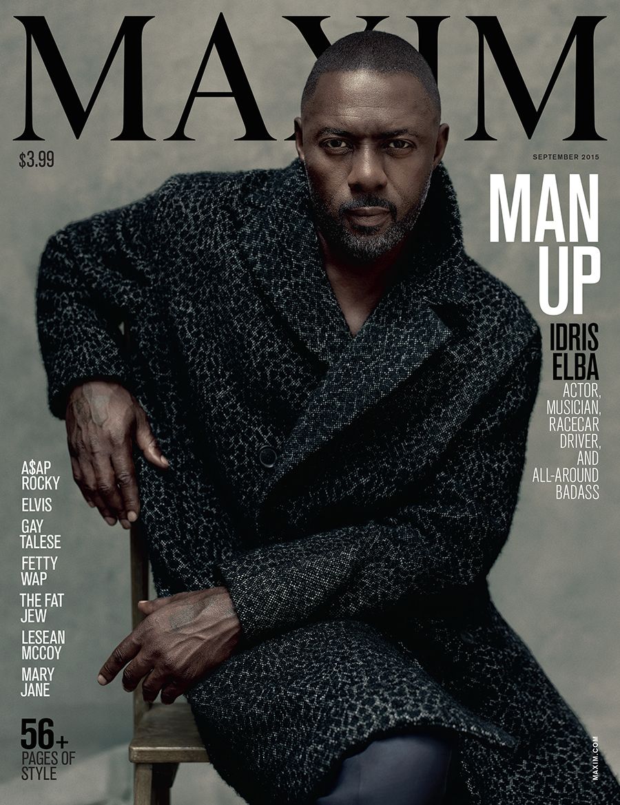 Maxim Cover Marks Another 1st For Idris Elba