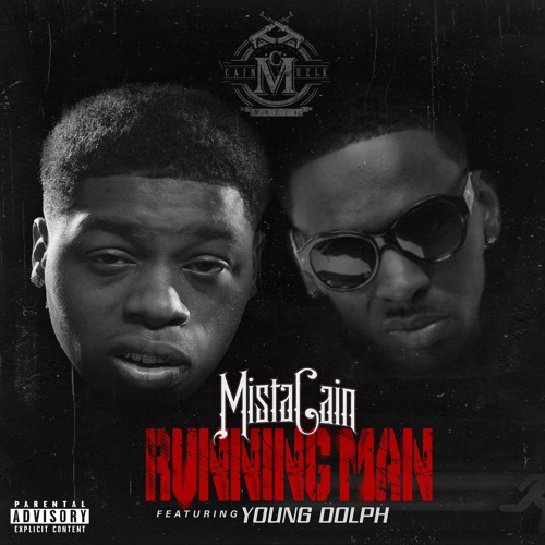 Mista Cain - Running Man ft Young Dolph artwork