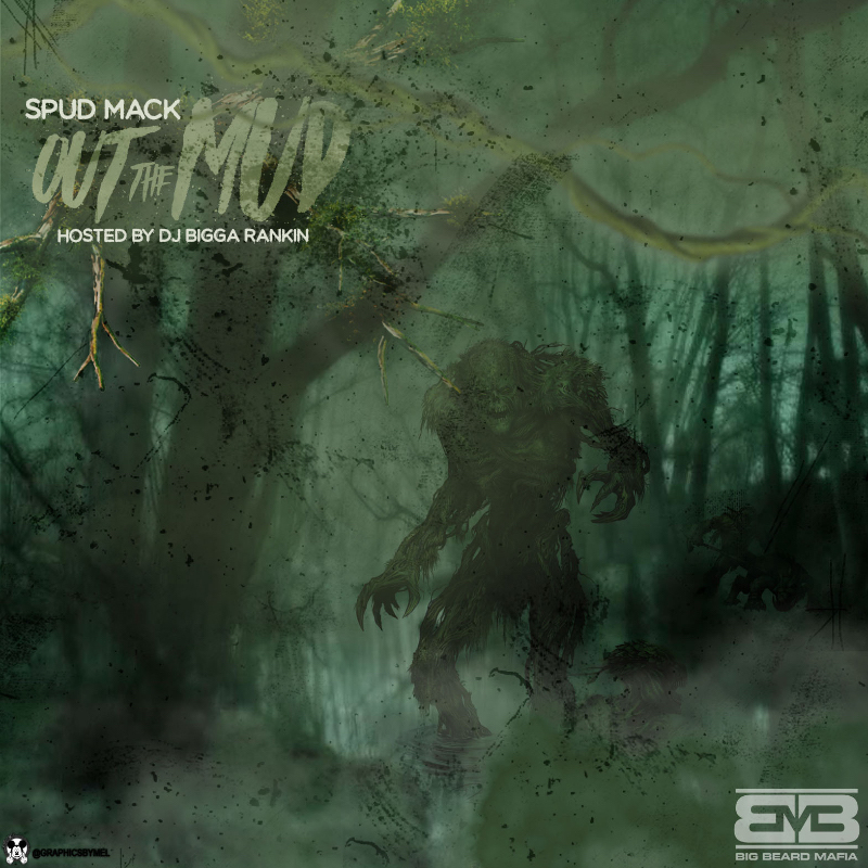 Spud Mack - Out The Mud front cover