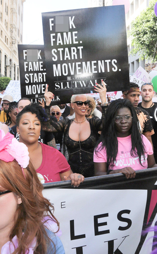 Amber Rose Hosts 2nd Annual #Slutwalk