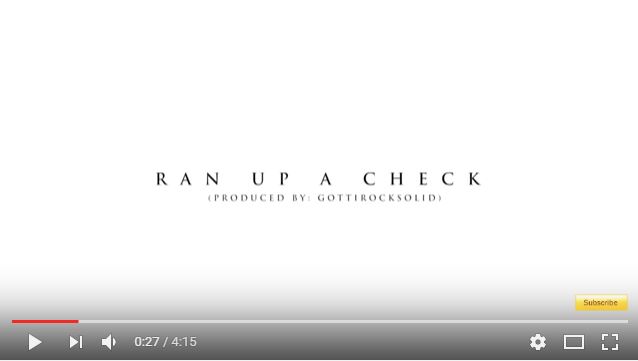 [Video] Bankroll Fresh 'Ran Up a Check'