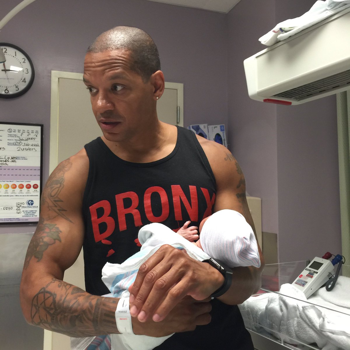 AMINA BUDDAFLY & PETER GUNZ GIVE BIRTH