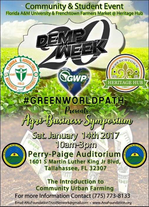 [Event] Agri-Business Symposium - Jan 14th @ Demp Week