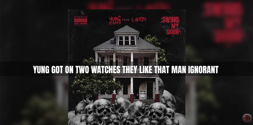 Yung Stakks - Swing My Door ft G Herbo Lyric Video