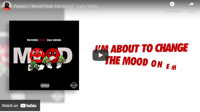 Paydro - Mood Lyric Video