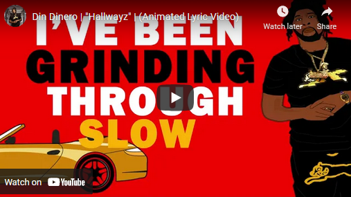 Din Dinero - Hallwayz Lyric Video