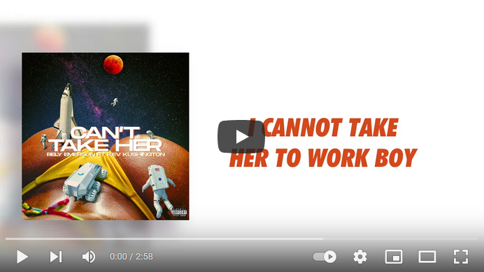 Rely Emerson - Can't Take Her Lyric Video