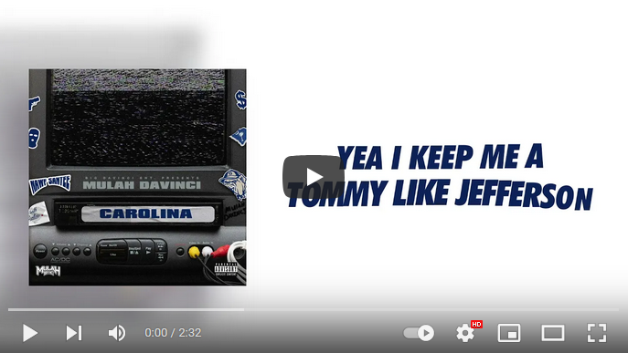 Mulah Davinci - Carolina Lyric Video