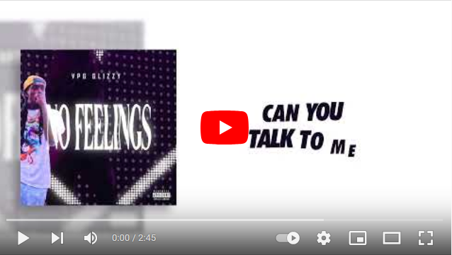 Vpg GlizZy - No Feelings Lyric Video